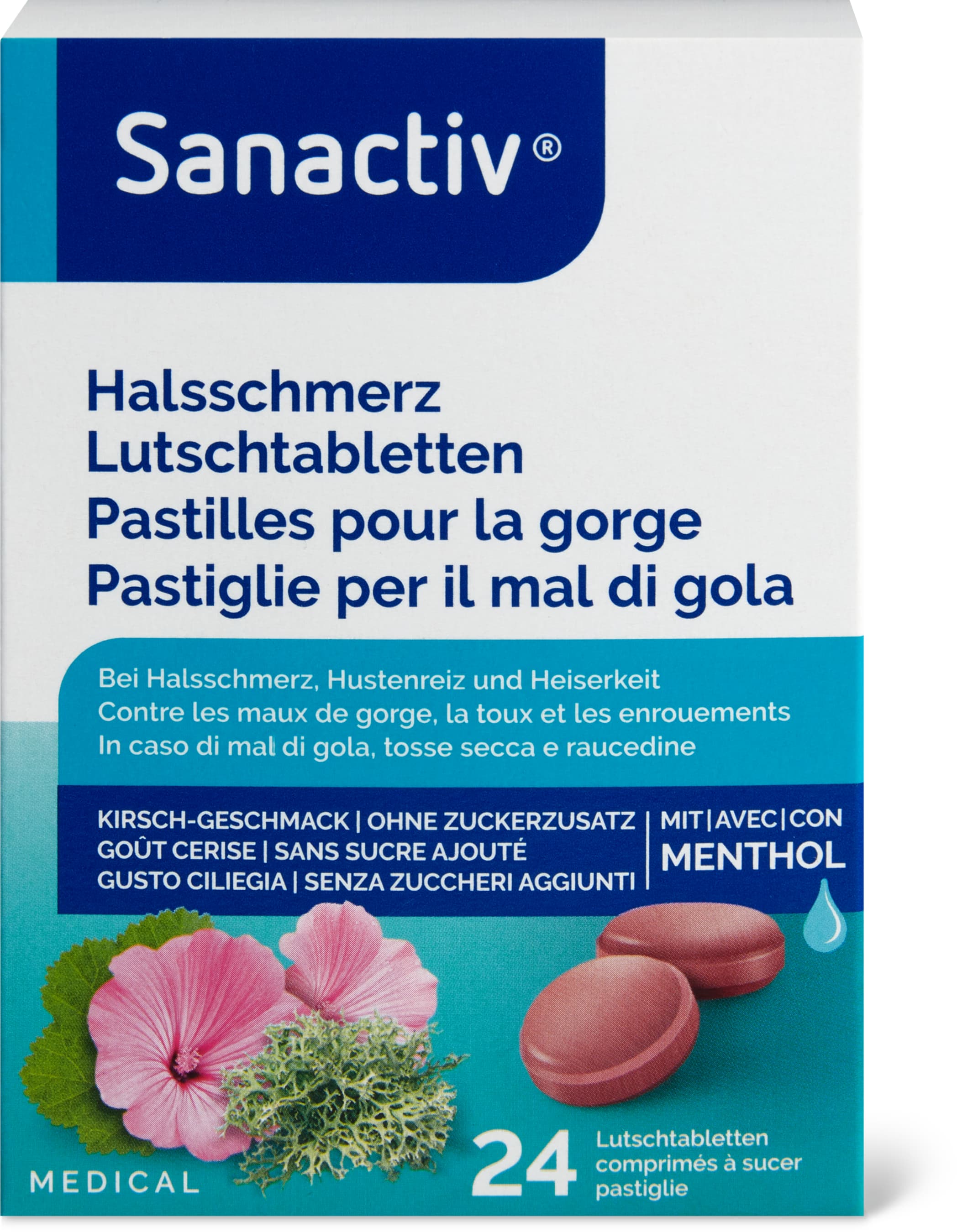 Halsschmerz Lutschtabletten